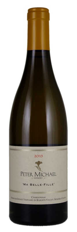 Peter Michael Ma Belle Fille Chardonnay 2013 Front Bottle Shot