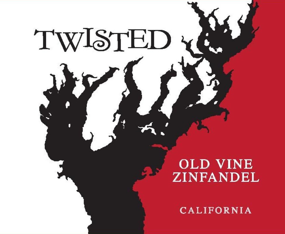 Twisted Wine Old Vine Zinfandel 2011 Front Label