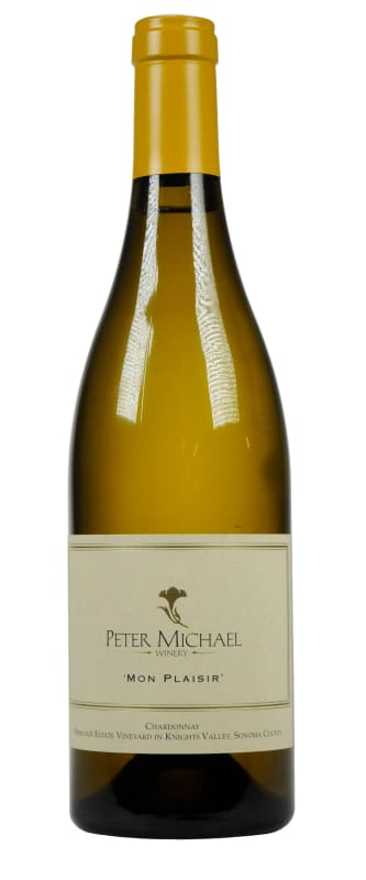 Peter Michael Mon Plaisir Chardonnay 2018 Front Bottle Shot
