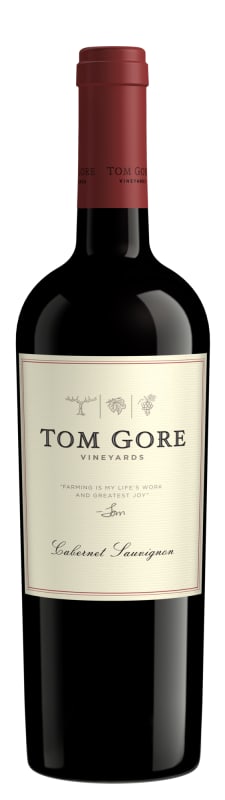 Tom Gore Cabernet Sauvignon 2018 Front Bottle Shot