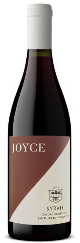 Joyce Vineyards Tondre Grapefield Syrah 2019 Front Bottle Shot