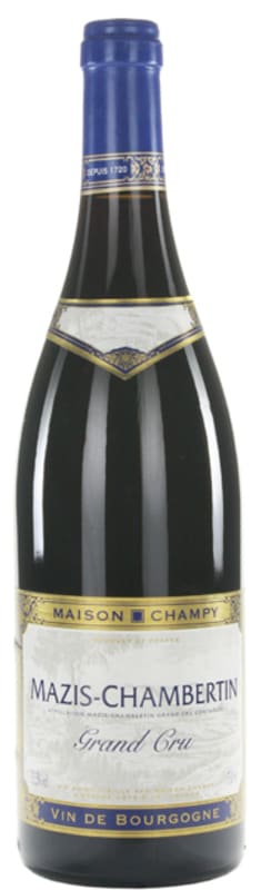 Maison Champy Mazis Chambertin Grand Cru 2002 Front Bottle Shot
