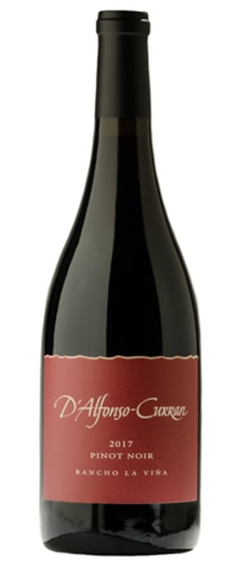 D'Alfonso-Curran Rancho La Vina Pinot Noir 2017 Front Bottle Shot