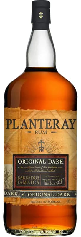 Planteray Original Dark Rum Front Bottle Shot