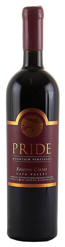 Pride Mountain Vineyards Reserve Claret 2009 Front Bottle Shot