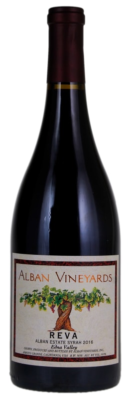 Alban Reva Estate Syrah 2016 Front Bottle Shot