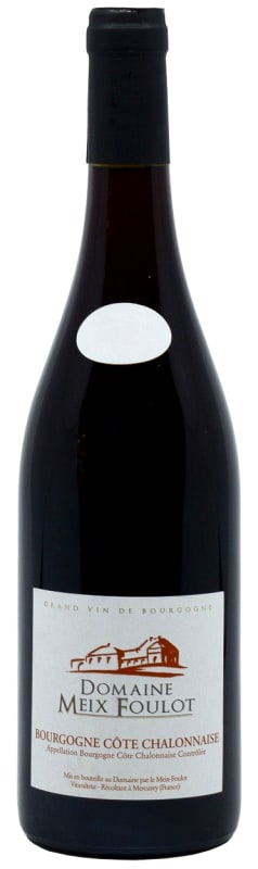 Domaine Meix-Foulot Bourgogne Cote Chalonnaise Rouge 2022 Front Bottle Shot