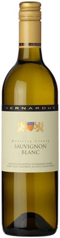 Bernardus Monterey County Sauvignon Blanc 2017 Front Bottle Shot