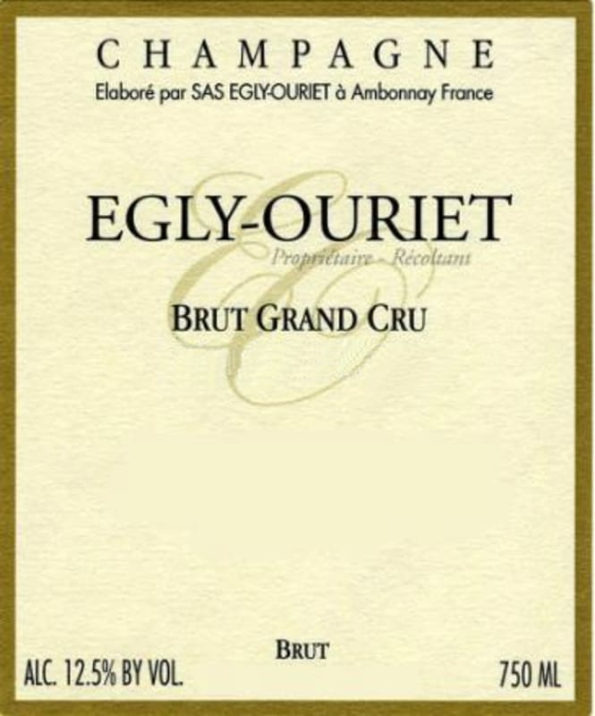Egly-Ouriet Grand Cru Brut 2009 Front Label