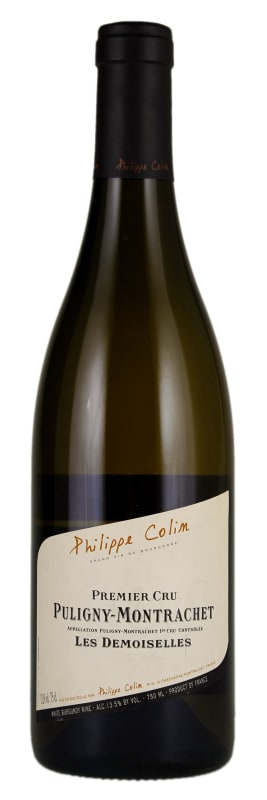 Philippe Colin Puligny-Montrachet Les Demoiselles Premier Cru 2017 Front Bottle Shot