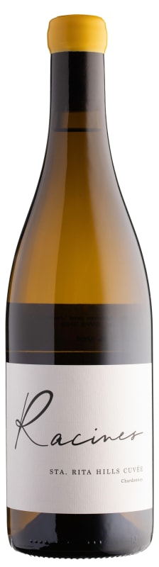 Racines Sta. Rita Hills Chardonnay 2019 Front Bottle Shot