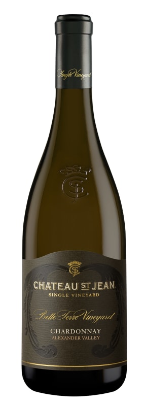 Chateau St. Jean Belle Terre Chardonnay 2016 Front Bottle Shot