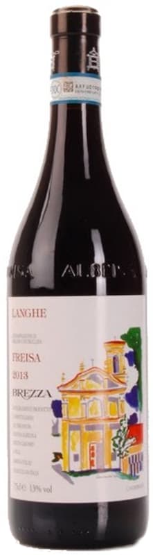 Brezza Santa Rosalia Langhe Freisa 2013 Front Bottle Shot