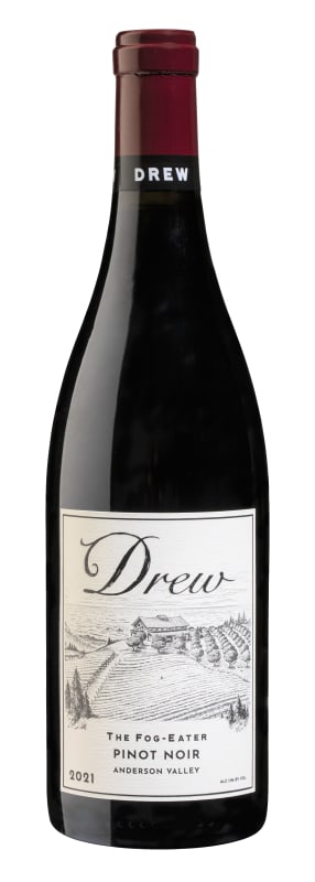 Drew Fog-Eater Pinot Noir 2021 Front Bottle Shot