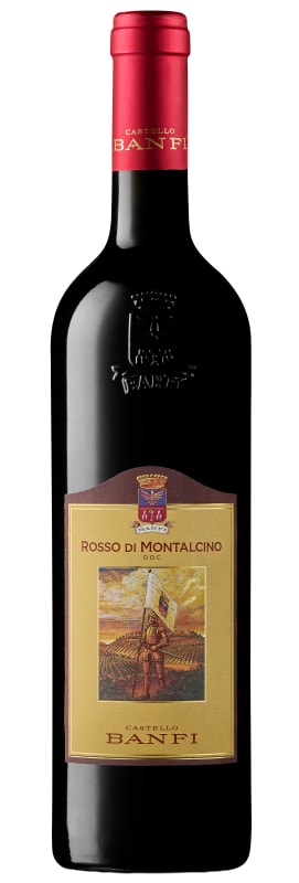 Banfi Rosso di Montalcino 2024 Front Bottle Shot