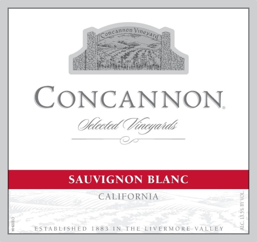 Concannon Selected Vineyards Sauvignon Blanc 2016 Front Label