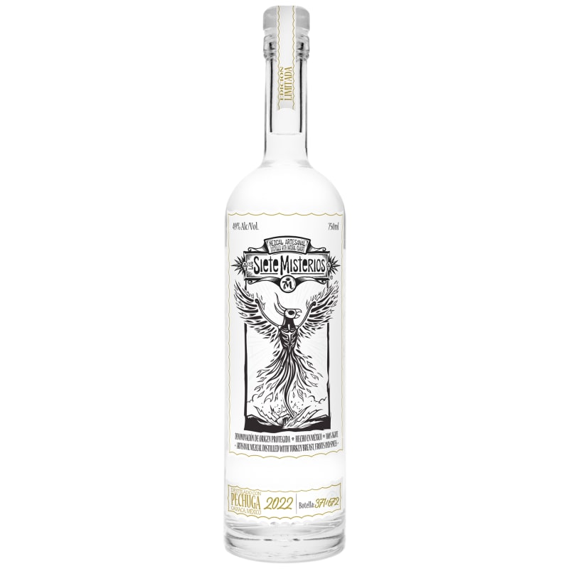 Los Siete Misterios Pechuga Mezcal Front Bottle Shot