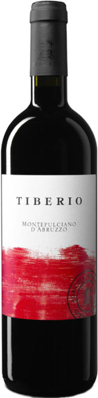 Tiberio Montepulciano d'Abruzzo 2015 Front Bottle Shot