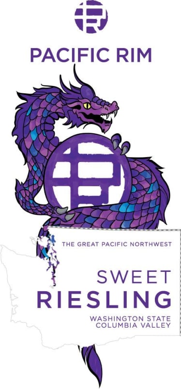 Pacific Rim Sweet Riesling 2016 Front Label