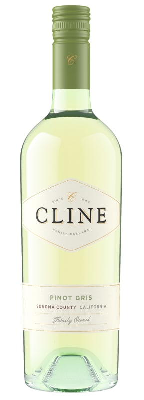 Cline Pinot Gris 2022 Front Bottle Shot