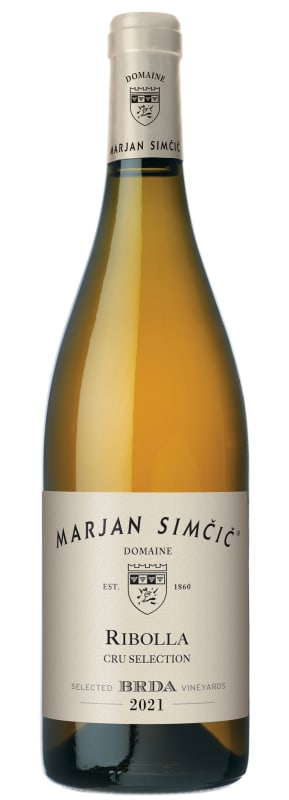 Marjan Simcic Cru Selection Ribolla 2021 Front Bottle Shot