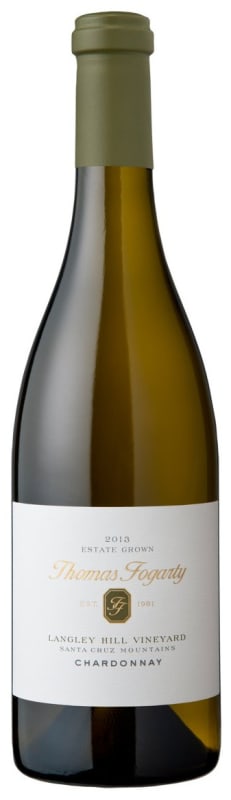 Thomas Fogarty Langley Hill Chardonnay 2013 Front Bottle Shot