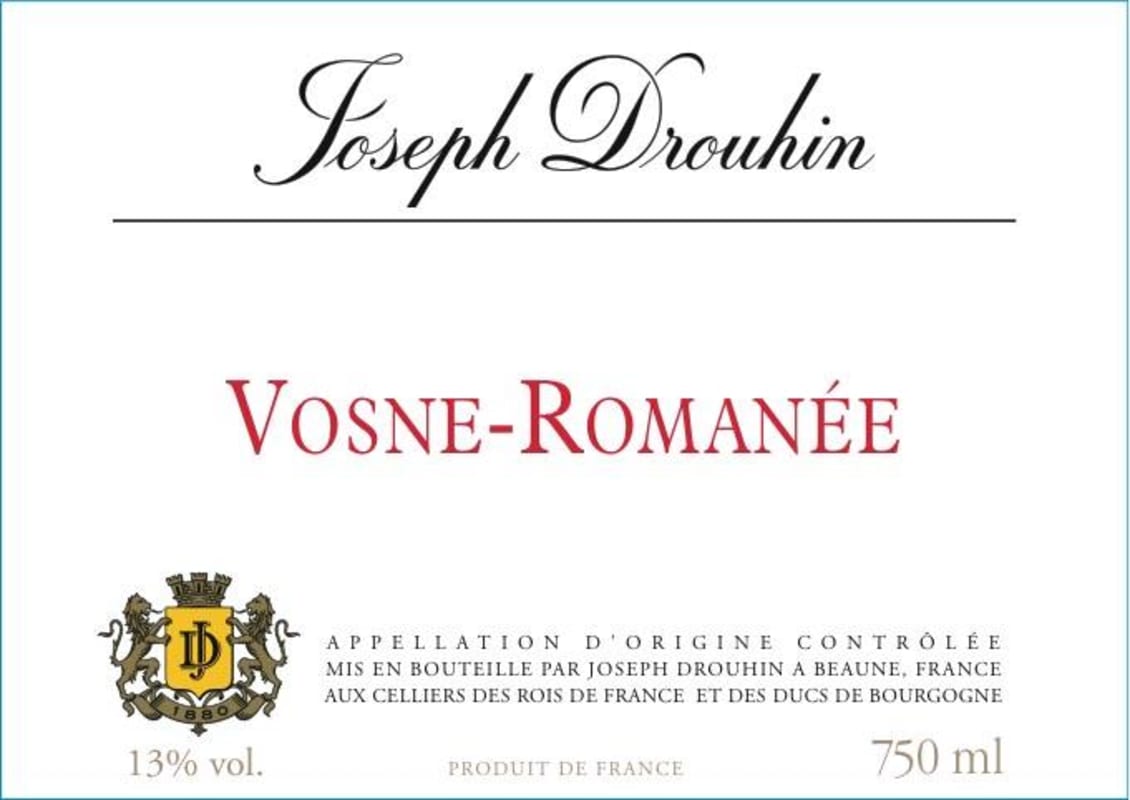 Joseph Drouhin Vosne-Romanee 2011 Front Label