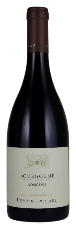 Domaine Arlaud Bourgogne Roncevie Vieilles Vignes Rouge 2018 Front Bottle Shot
