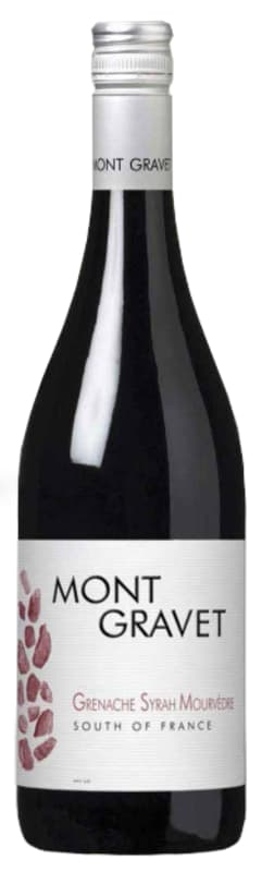 Mont Gravet Grenache Syrah Mourvedre 2021 Front Bottle Shot