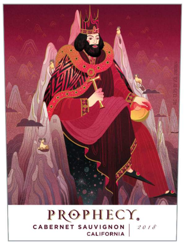 Prophecy Cabernet Sauvignon 2018 Front Label
