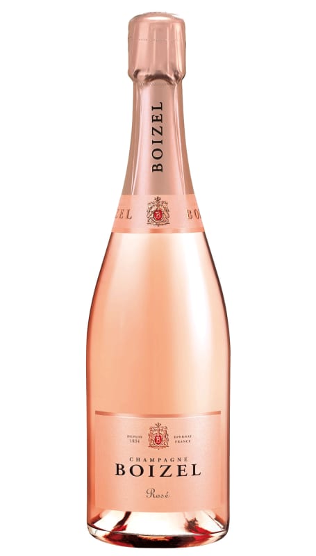Boizel Brut Rose Front Bottle Shot