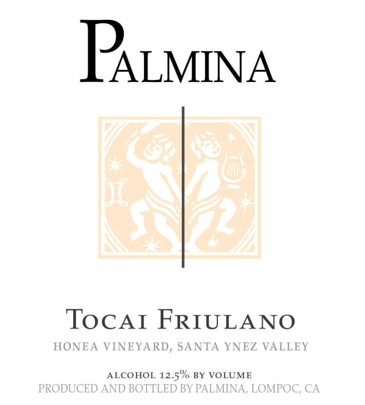 Palmina Honea Vineyard Tocai Friulano 2015 Front Label