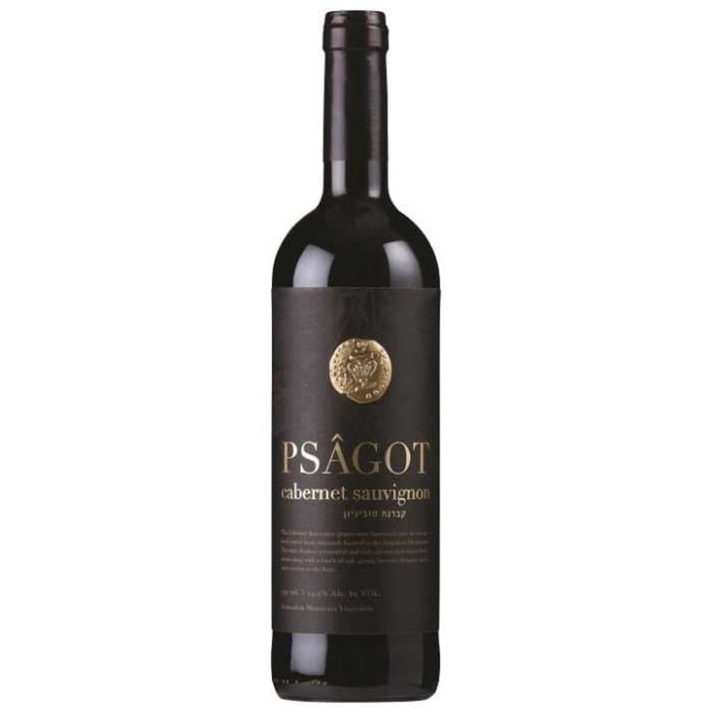 Psagot Cabernet Sauvignon (OU Kosher) 2019 Front Bottle Shot