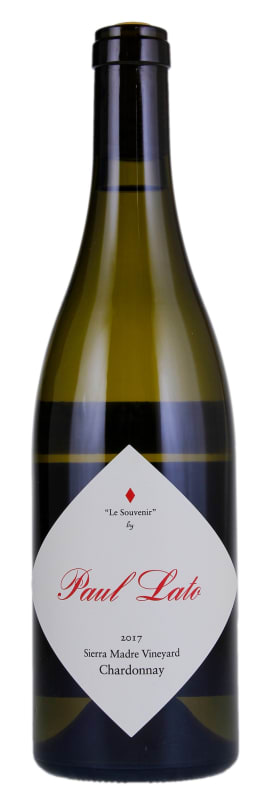 Paul Lato Le Souvenir Sierra Madre Chardonnay 2017 Front Bottle Shot