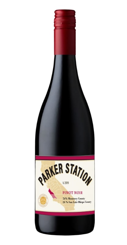 Parker Station Pinot Noir 2019 Front Bottle Shot