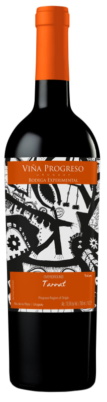 Vina Progreso Overground Tannat 2022 Front Bottle Shot