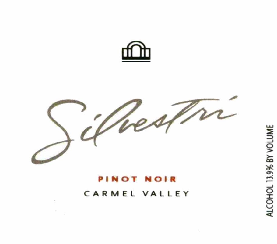 Silvestri Wines Pinot Noir 2007 Front Label