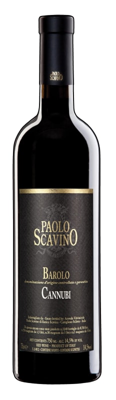 Paolo Scavino Barolo Cannubi 2010 Front Bottle Shot