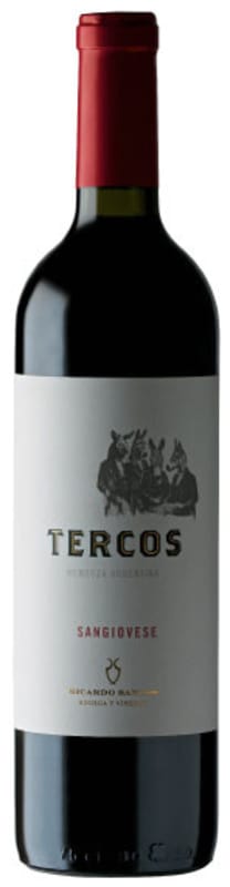 Tercos Sangiovese 2019 Front Bottle Shot