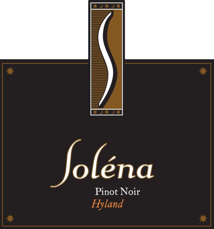 Solena Estate Hyland Vineyard Pinot Noir 2014 Front Label