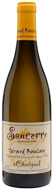 Gerard Boulay Sancerre Chavignol Tradition 2019 Front Bottle Shot