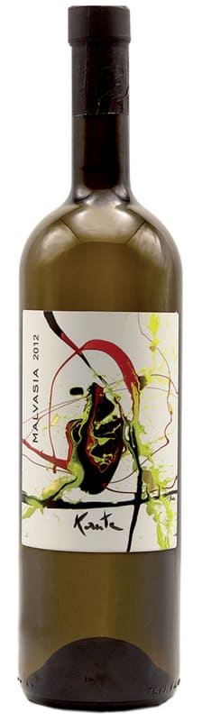 Kante Malvasia Selezione 2012 Front Bottle Shot
