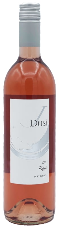 J Dusi Wines Rose 2021 Front Bottle Shot