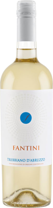 Fantini Trebbiano d'Abruzzo 2021 Front Bottle Shot