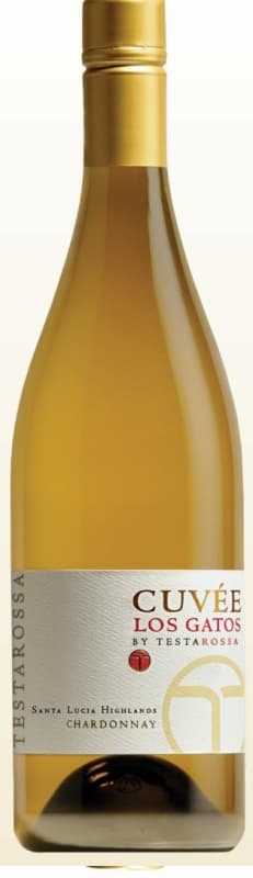 Testarossa Cuvee Los Gatos Chardonnay 2016 Front Bottle Shot
