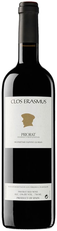 Clos i Terrasses Clos Erasmus 2015 Front Bottle Shot