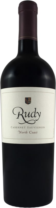 Rudy North Coast Cabernet Sauvignon 2018 Front Bottle Shot