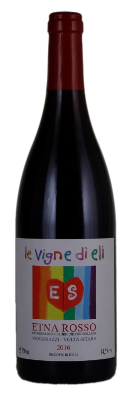 Le Vigne di Eli Moganazzi-Volta Sciara Etna Rosso 2016 Front Bottle Shot