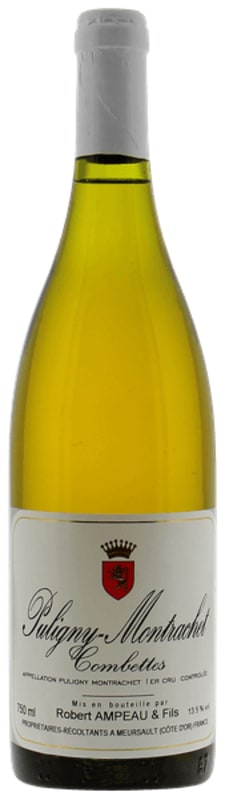Robert Ampeau Puligny-Montrachet Les Combettes Premier Cru 2004 Front Bottle Shot