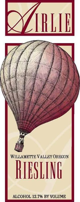 Airlie Riesling 2004 Front Label